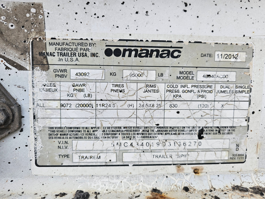 Manac Bellydump Train